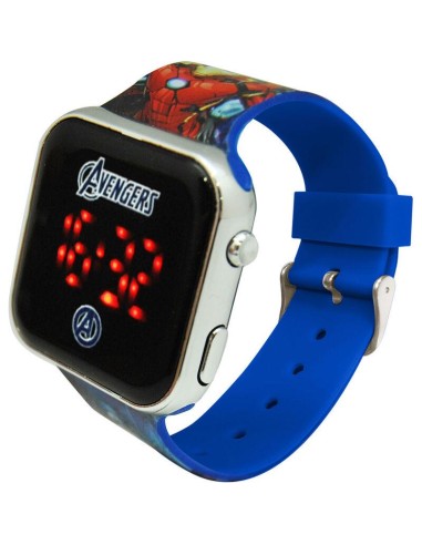 Reloj cuad digital led Avengers Los Vengadores