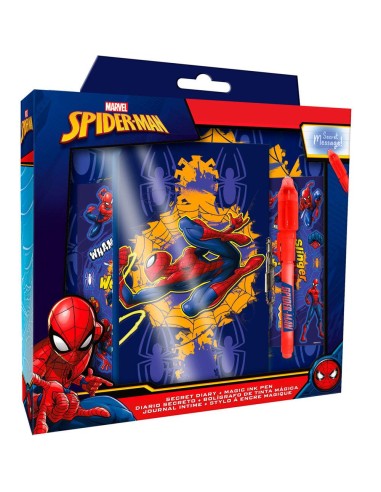 Diario boligrafo magico Spiderman