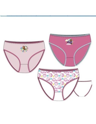 Pack 3 Braguitas Gabby´s Dollhouse XH30024