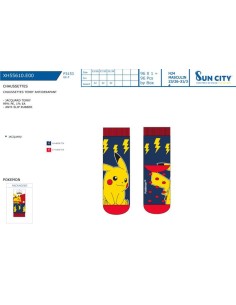 Calcetínes antideslizantes (un par) Pokemon XH55610.E00 I24 2