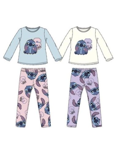 Pijama ml Stitch coralina XH20112