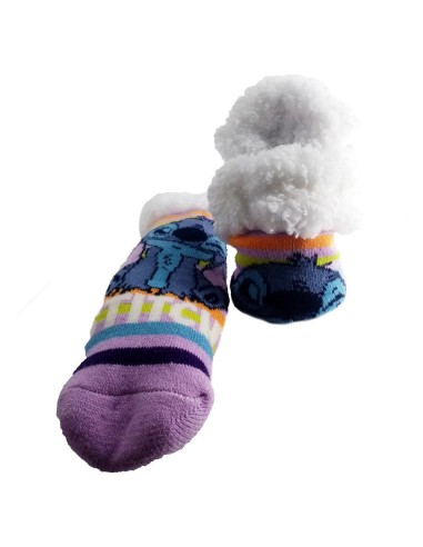 Calcetín andador sherpa Stitch (un par) C564  T...