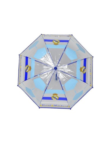 Paraguas Real Madrid Manual Infantil Transp....
