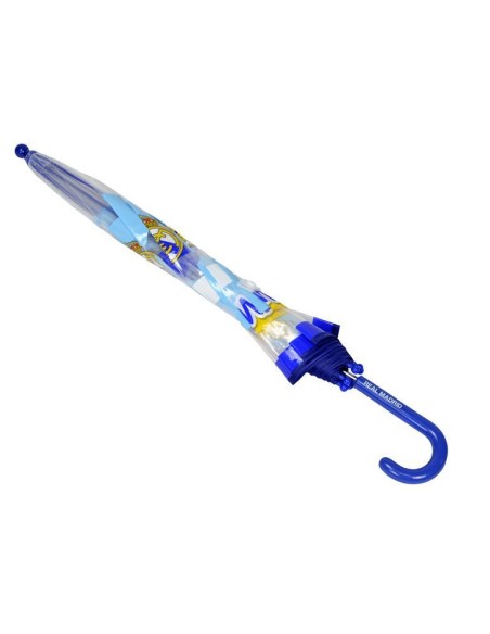 Paraguas Real Madrid Manual Infantil Transp. Burbuja 48 cm 501