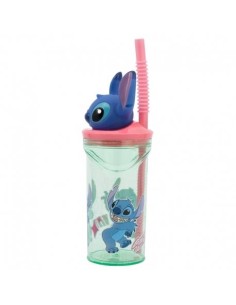 Vaso figurita 3d 360ml Stitch 2