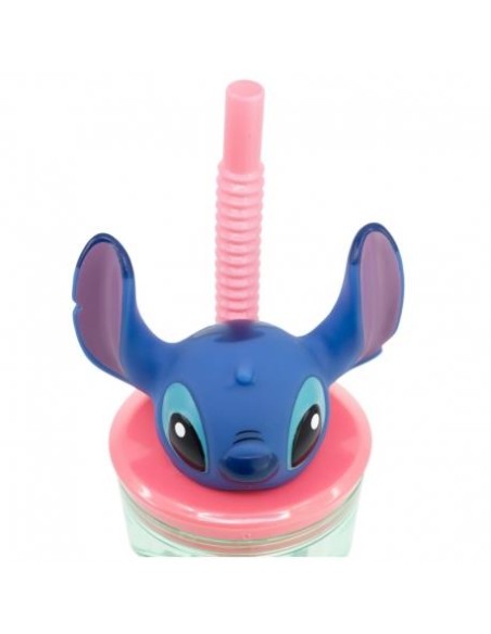 Vaso figurita 3d 360ml Stitch