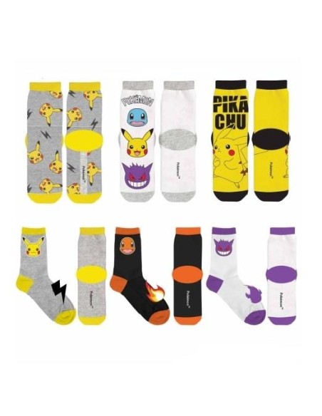 Calcetín Pokemon pack 3