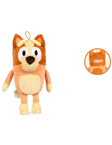 Peluche guarda pijama Bingo - Bluey 35cm