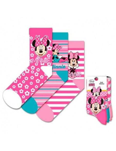 Calcetín Minnie pack 3 uds WD20105 v19