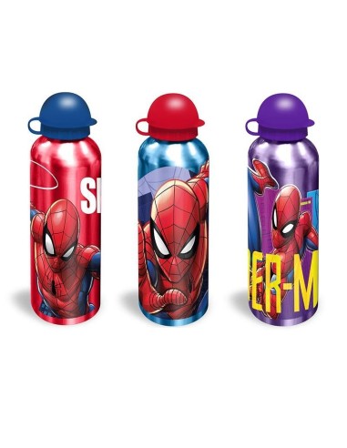Cantimplora aluminio 500ml  Spiderman