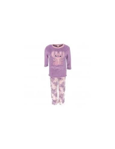Pijama ml Stitch coralina morado