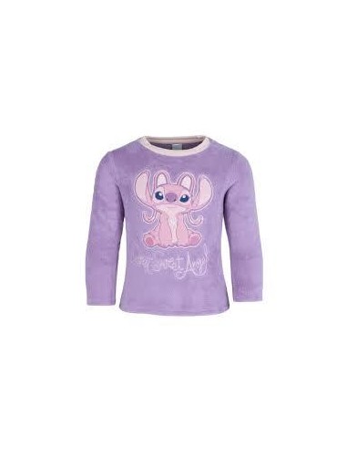 Pijama ml Stitch coralina morado