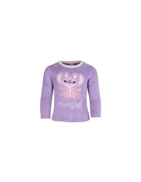 Pijama ml Stitch coralina morado