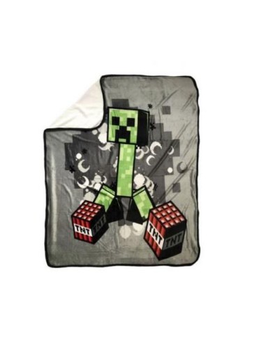 Manta sherpa Minecraft  135x150cm