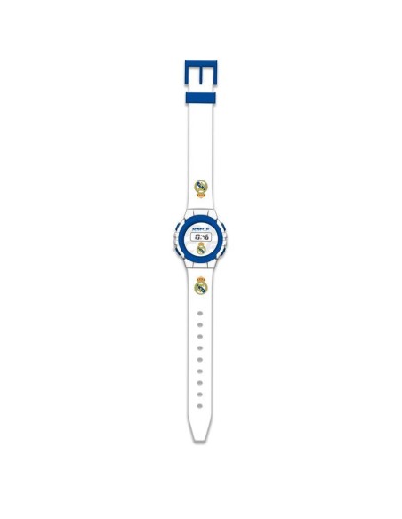 Reloj red digital Real Madrid blanco