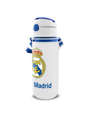 Cantimplora aluminio 600ml asa Real Madrid