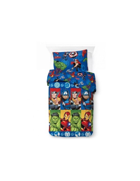 Funda nórdica Vengadores cama 90