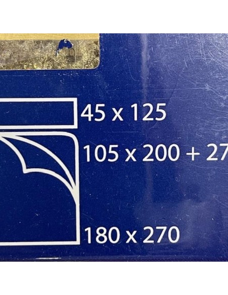 Juego sábanas FC Barcelona 4 cama 105 3 pzas
