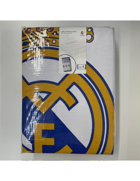Juego sábanas Real Madrid 3 cama 105 3 pzas
