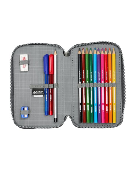 Plumier doble Real Madrid 28pzas