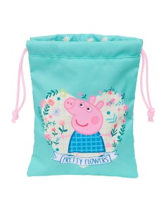 Saco merienda PEPPA PIG "PRETTY FLOWERS"