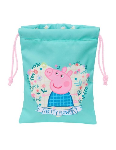 Saco merienda PEPPA PIG "PRETTY FLOWERS"