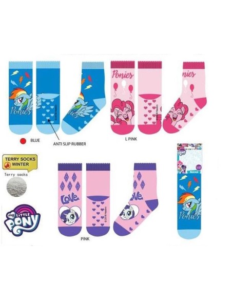 Calcetínes antideslizantes (un par) My little pony RH0778 i19