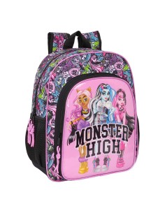 Mochila 38cm Monster High adaptable