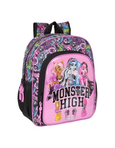 Mochila 38cm Monster High adaptable