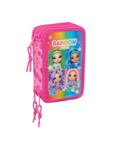 Plumier triple Rainbow High SHINE 37pzs