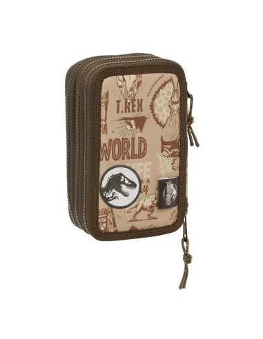 Plumier triple  Jurassic World 37pzs