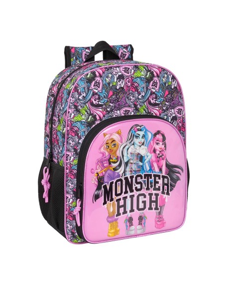 Mochila 42cm Monster High DRAMA adaptable