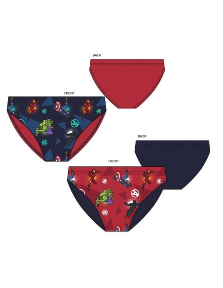 Bañador slip Vengadores YE18020