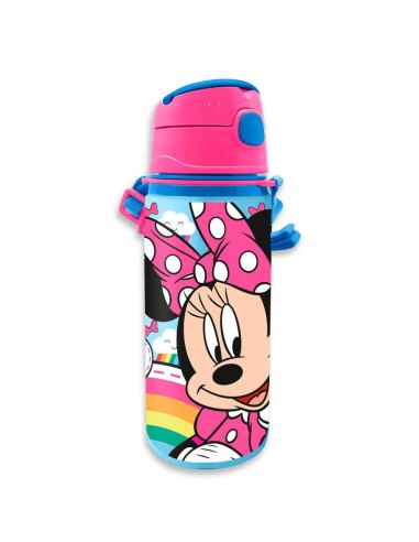 Cantimplora aluminio 600ml asa Minnie