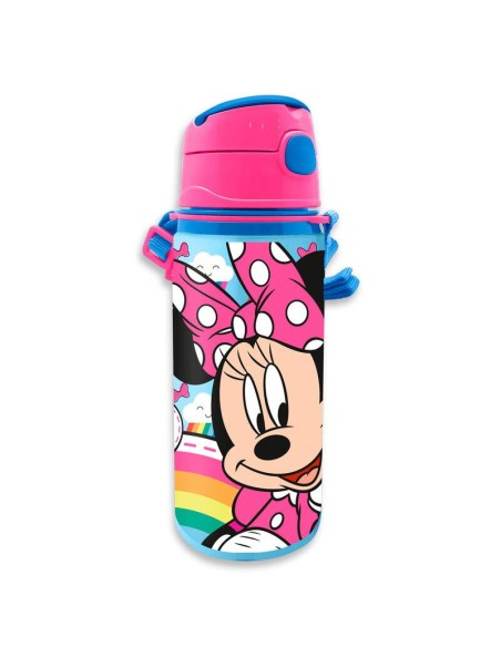 Cantimplora aluminio 600ml asa Minnie