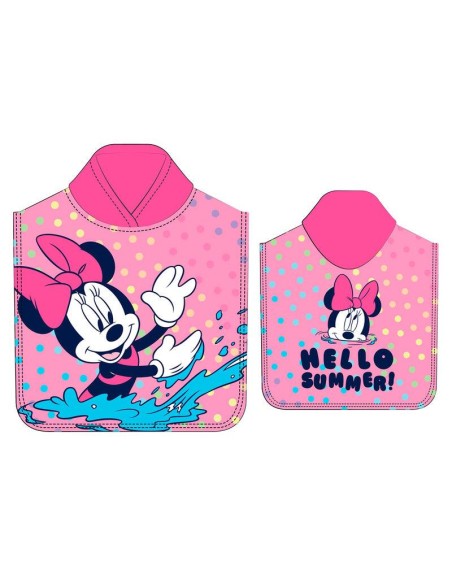 Poncho toalla Minnie Disney microfibra 1313