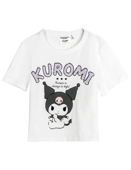 Camiseta mc Kuromi blanca v25
