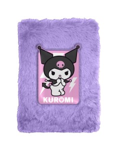 Cuaderno peluche Kuromi Hello Kitty