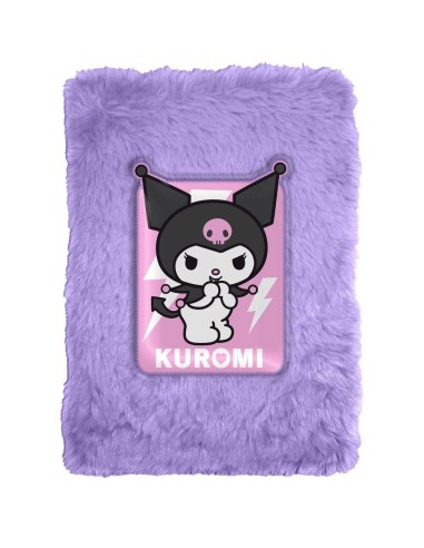 Cuaderno peluche Kuromi Hello Kitty