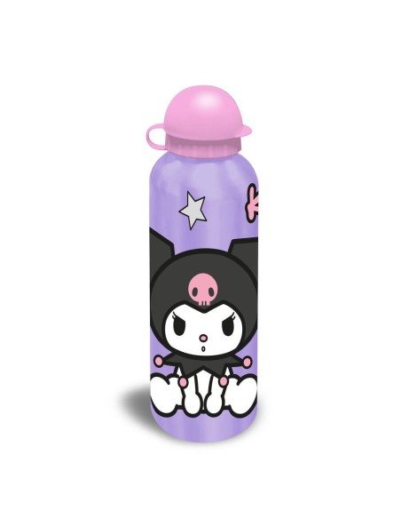 Cantimplora aluminio 500ml Kuromi Hello Kitty surtida UNIDAD