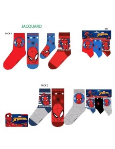 Calcetines spiderman pack de 3 HU0617 i21