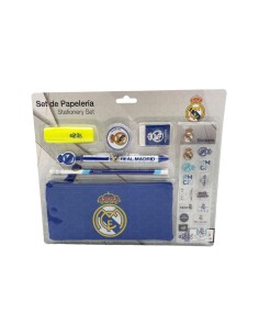 Set de papelería Madrid con pegatinas