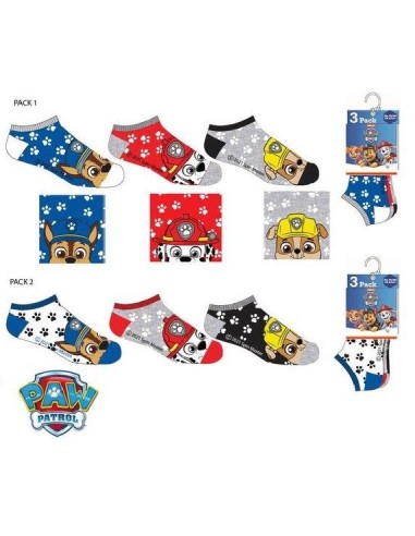 Calcetines Patrulla canina  Pack de 3 UE0633 V21
