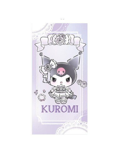 Toalla Kuromi Sanrio microfibra