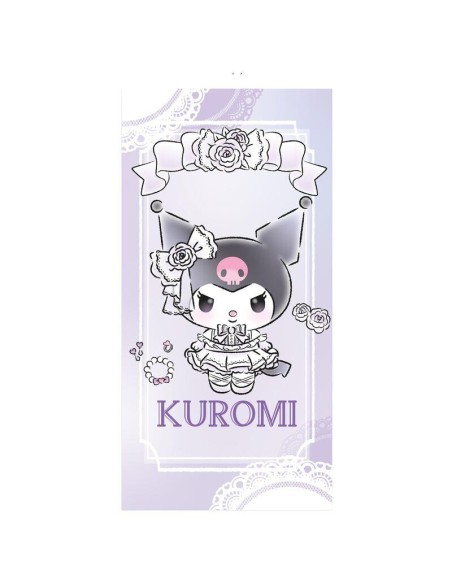 Toalla Kuromi Sanrio microfibra