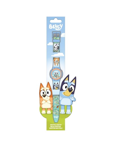 Reloj red digital Bluey