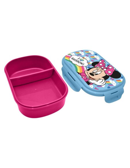 Sandwichera rectangular con cubierto de Patrulla canina