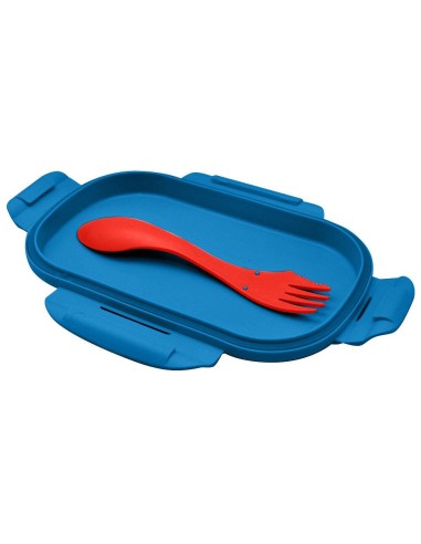 Sandwichera rectangular con cubierto Patrulla...