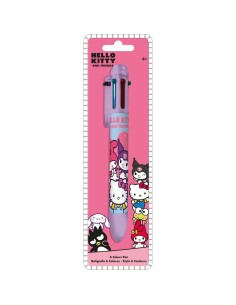Boligrafo 6 colores Hello Kitty and Friends