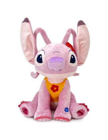 Peluche Angel Hawaii Stitch Disney soft sonido...